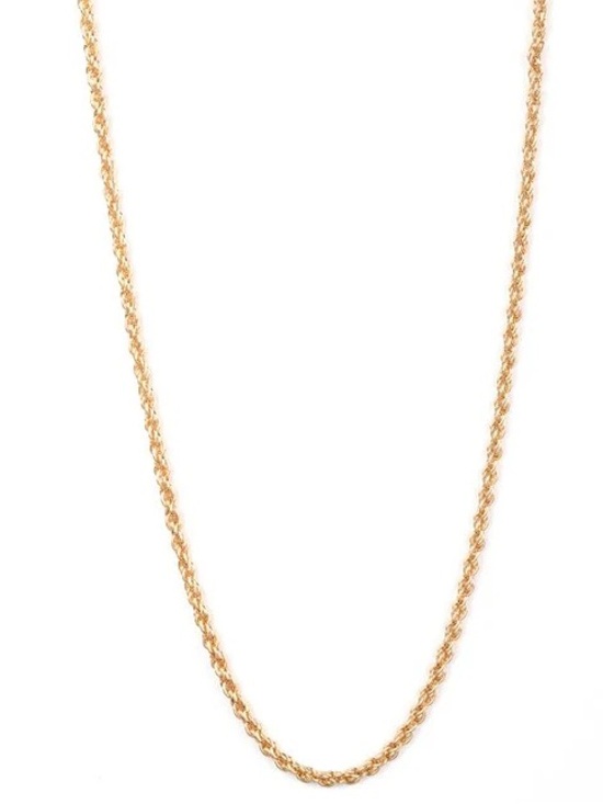 Other - Gold Rope Chain Necklace - Unisex
